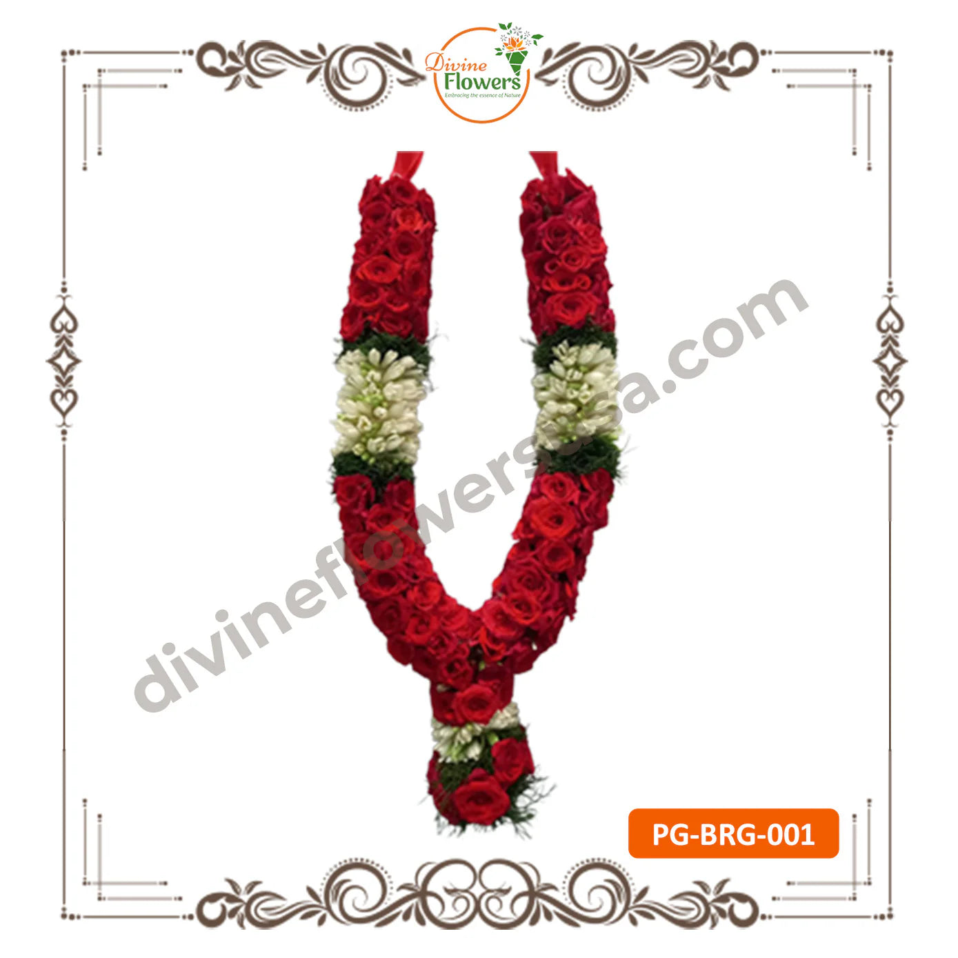 Button Rose / Lily Garlands (PG-BRG-001)
