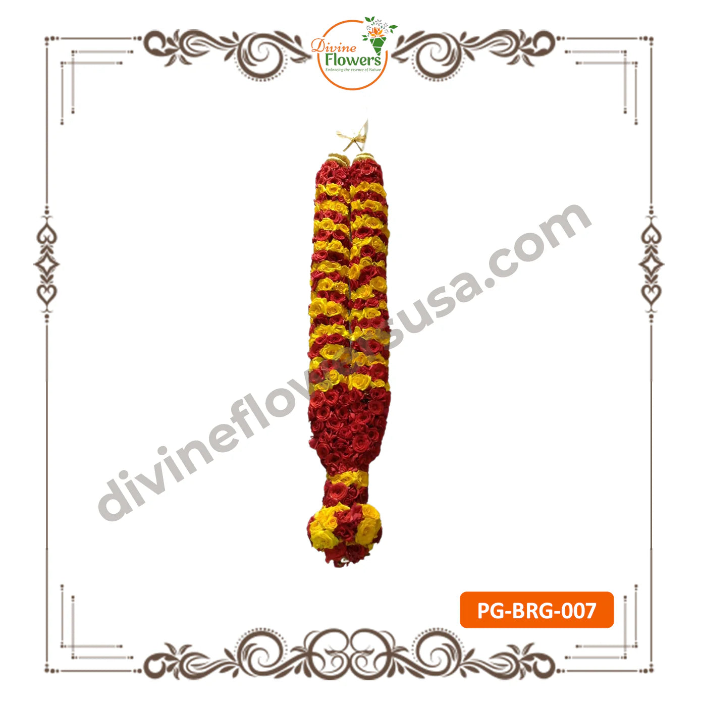 Button Rose Garlands (PG-BRG-007)