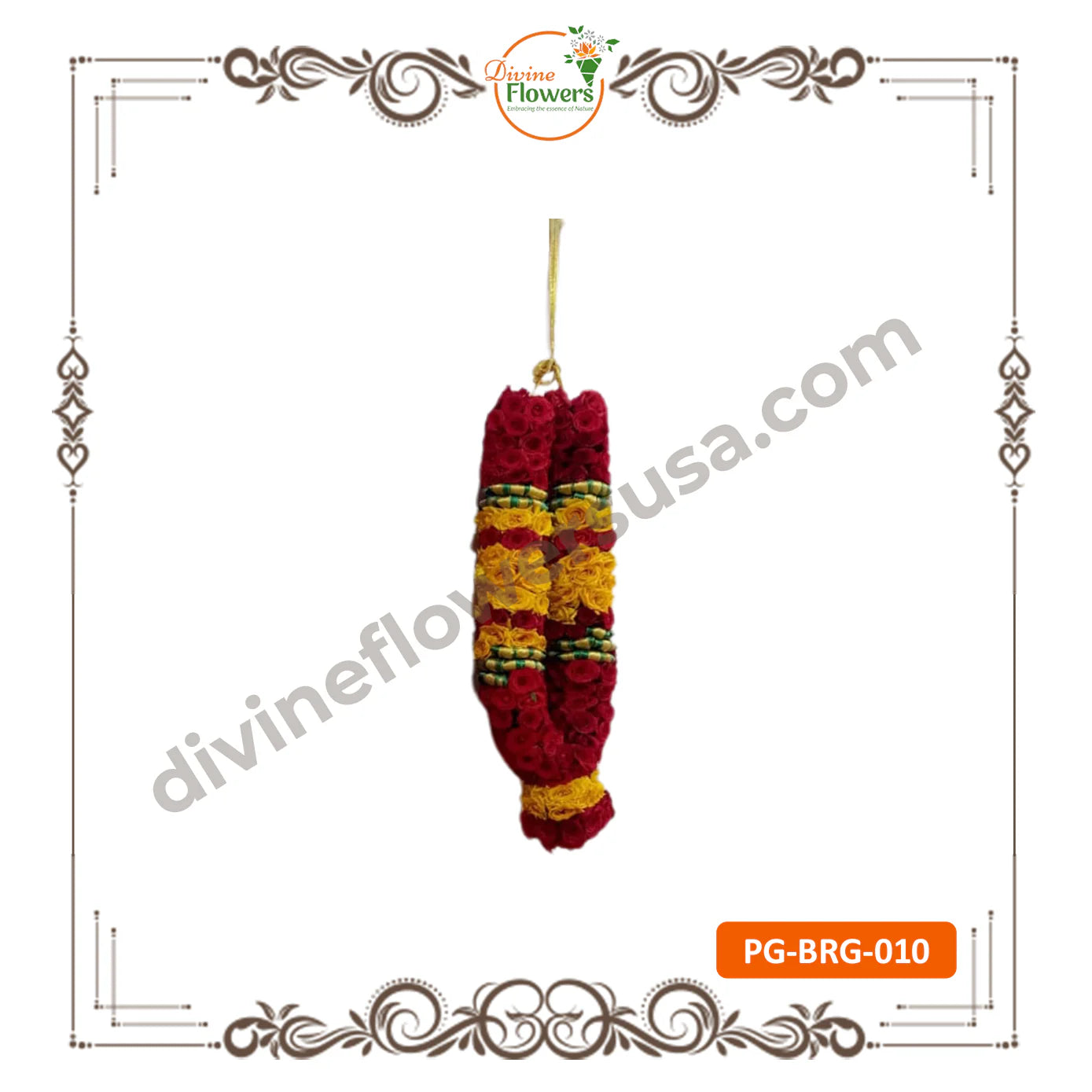 Button Rose Garlands (PG-BRG-010)