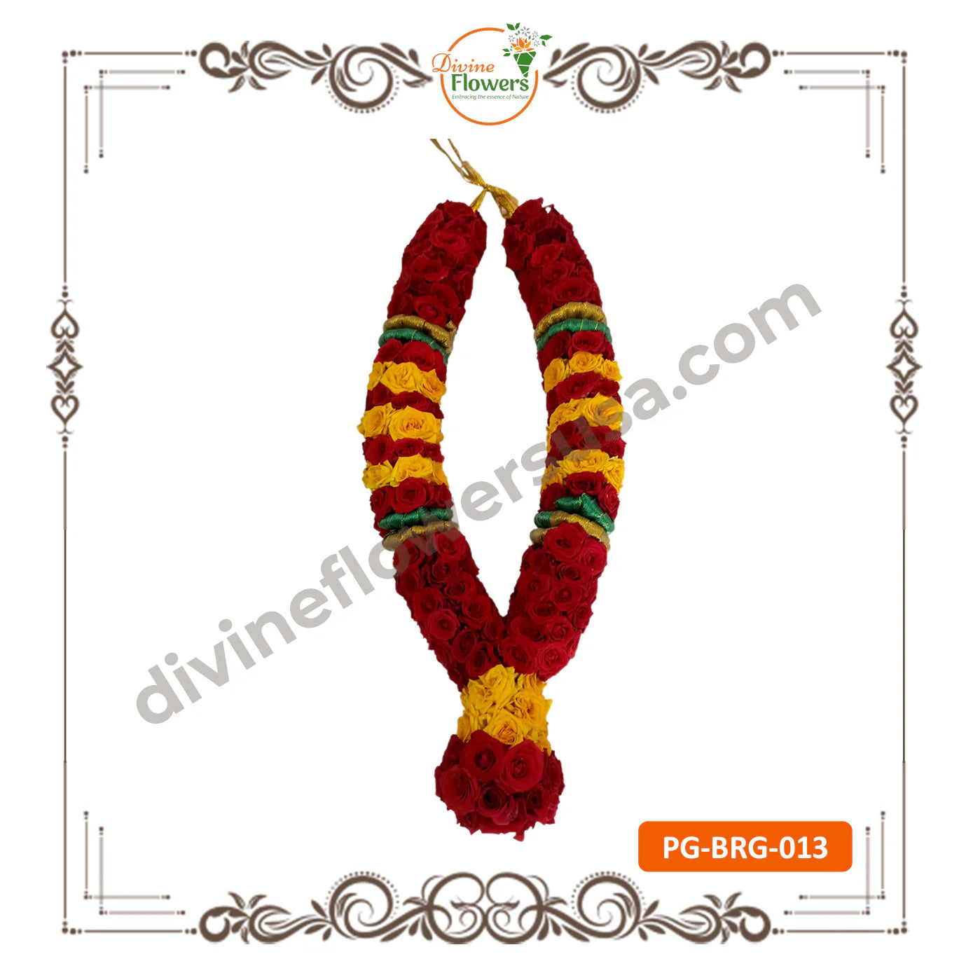 Button Rose Garlands (PG-BRG-013)