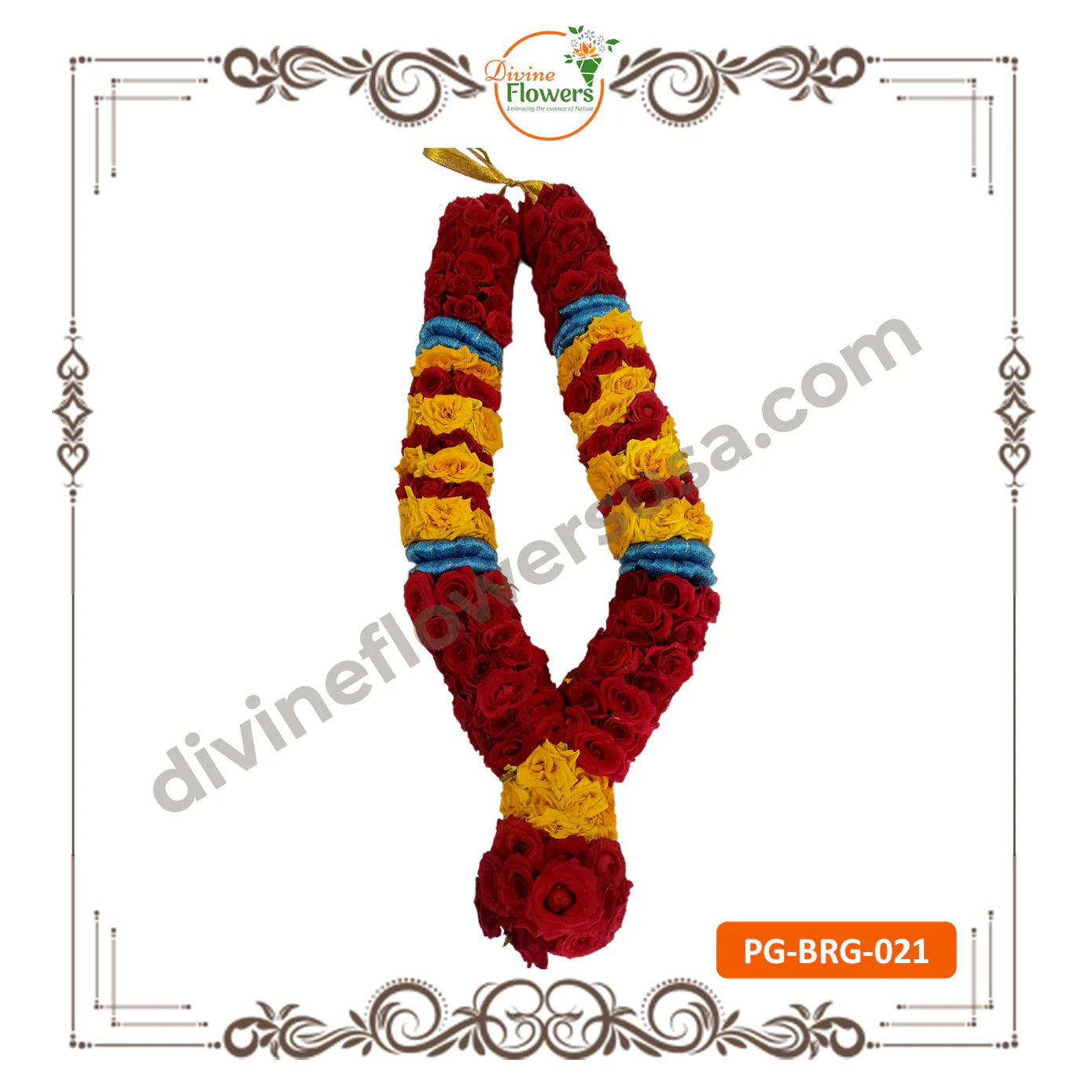 Button Rose Garlands (PG-BRG-021)