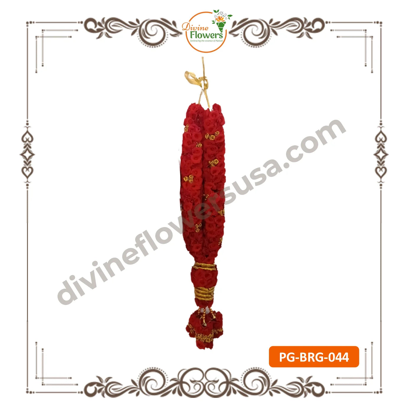 Button Rose Garlands (PG-BRG-044)